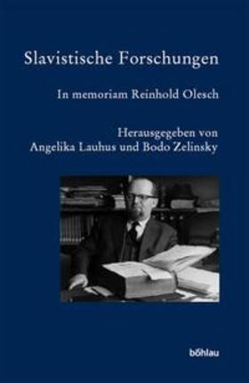 Lauhus / Zelinsky |  Slavistische Forschungen | Buch |  Sack Fachmedien