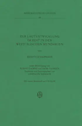 Schophaus / Taubken / Damme |  Zur Lautentwicklung im HIAT in den westfälischen Mundarten | Buch |  Sack Fachmedien