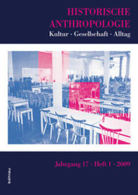 Krüger / Schubert |  Historische Anthropologie / Historische Anthropologie 17,1 (2009) | Buch |  Sack Fachmedien