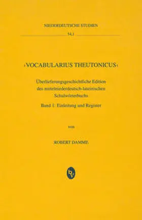 Damme |  Vocabularius Theutonicus | Buch |  Sack Fachmedien