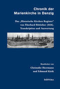  Chronik der Marienkirche in Danzig | Buch |  Sack Fachmedien
