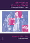 Arni / Schulte / von Tippelskirch |  Historische Anthropologie 20,1 (2012) | Buch |  Sack Fachmedien