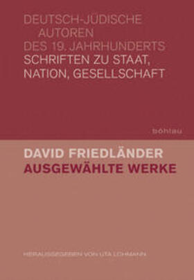 Friedländer / Lohmann |  Friedländer, D: Ausgewählte Werke | Buch |  Sack Fachmedien
