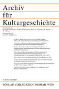 Herber |  Archiv für Kulturgeschichte 94,1 (2012) | Buch |  Sack Fachmedien