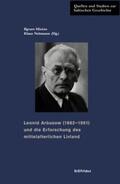 Misans / Neitmann |  Leonid Arbusow (1882-1951) und die Erforschung des mittelalterlichen Livland | Buch |  Sack Fachmedien