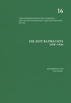  Die Zeit Ruprechts (1404–1406) | Buch |  Sack Fachmedien
