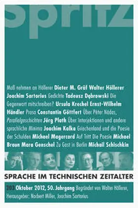 Miller / Sartorius |  Sprache im technischen Zeitalter | Buch |  Sack Fachmedien