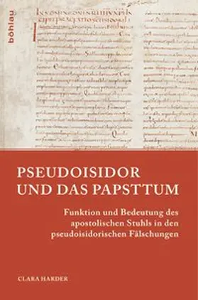 Harder |  Pseudoisidor und das Papsttum | Buch |  Sack Fachmedien