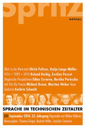 Geiger / Miller / Sartorius |  Sprache im technischen Zeitalter | Buch |  Sack Fachmedien