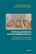 Krug-Richter / Mohrmann |  Frühneuzeitliche Universitätskulturen | Buch |  Sack Fachmedien