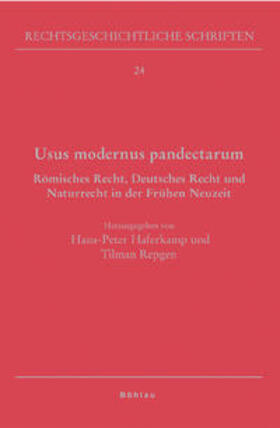 Repgen / Haferkamp |  Usus modernus pandectarum | Buch |  Sack Fachmedien
