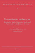 Repgen / Haferkamp |  Usus modernus pandectarum | Buch |  Sack Fachmedien