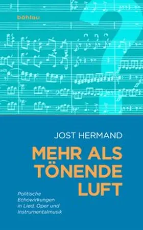 Hermand |  Mehr als tönende Luft | Buch |  Sack Fachmedien