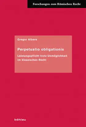 Albers |  Perpetuatio obligationis | Buch |  Sack Fachmedien