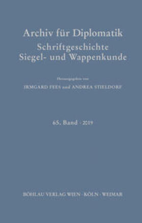 Fees** / Stieldorf | Archiv für Diplomatik, Schriftgeschichte, Siegel- und Wappen | Buch | 978-3-412-51700-7 | sack.de