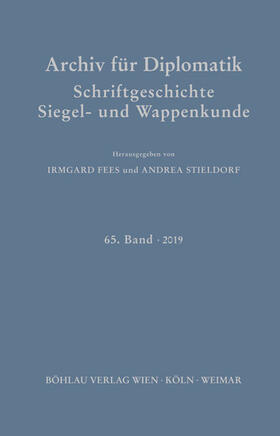 Fees** / Arnold / Stieldorf | Archiv für Diplomatik, Schriftgeschichte, Siegel- und Wappenkunde | E-Book | sack.de