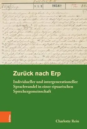 Rein |  Zurück nach Erp | Buch |  Sack Fachmedien