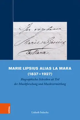Suhrcke |  Marie Lipsius alias La Mara (1837-1927) | Buch |  Sack Fachmedien