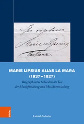 Suhrcke |  Marie Lipsius alias La Mara (1837-1927) | eBook | Sack Fachmedien
