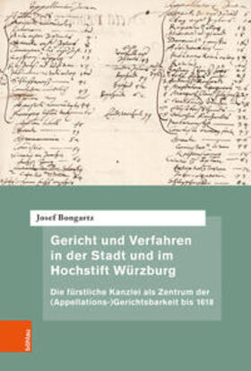 Bongartz |  Bongartz, J: Gericht und Verfahren in der Stadt und im Hochs | Buch |  Sack Fachmedien