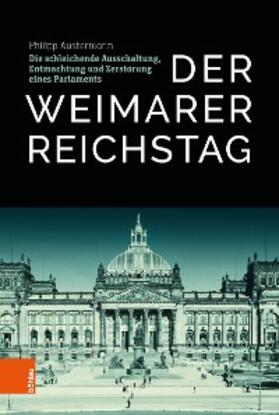 Austermann | Der Weimarer Reichstag | E-Book | sack.de