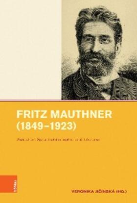 Jicínská | Fritz Mauthner (1849–1923) | E-Book | sack.de