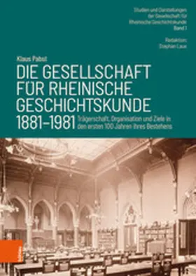 Pabst / Laux | Die Gesellschaft für Rheinische Geschichtskunde (1881-1981) | E-Book | www.sack.de