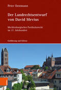 Oestmann |  Oestmann, P: Landrechtsentwurf von David Mevius | Buch |  Sack Fachmedien