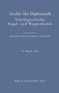 Stieldorf / Fees |  Archiv für Diplomatik, Schriftgeschichte, Siegel- und Wappenkunde | Buch |  Sack Fachmedien