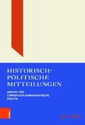 Borchard / Brechenmacher / Buchstab |  Historisch-Politische Mitteilungen | eBook | Sack Fachmedien