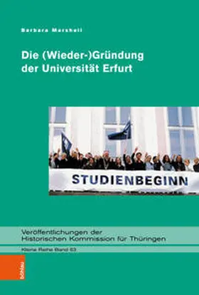 Marshall |  Die (Wieder-)Gründung der Universität Erfurt | Buch |  Sack Fachmedien
