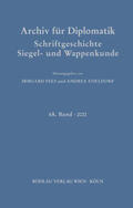 Stieldorf / Fees |  Archiv für Diplomatik, Schriftgeschichte, Siegel- und Wappen | Buch |  Sack Fachmedien