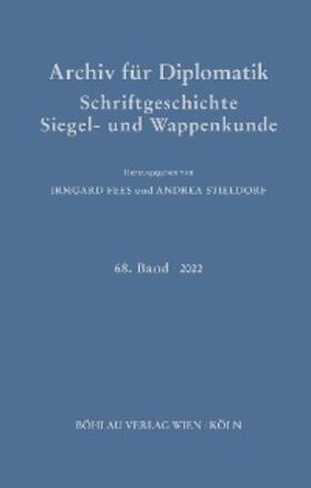 Stieldorf | Archiv für Diplomatik, Schriftgeschichte, Siegel- und Wappenkunde | E-Book | sack.de