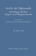Stieldorf |  Archiv für Diplomatik, Schriftgeschichte, Siegel- und Wappenkunde | eBook | Sack Fachmedien