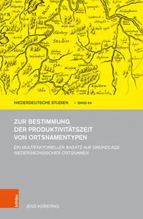 Kersting |  Zur Bestimmung der Produktivitätszeit von Ortsnamentypen | Buch |  Sack Fachmedien