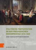 Thielen |  Politische Partizipation in der preußischen Rheinprovinz 1815–1845 | eBook | Sack Fachmedien