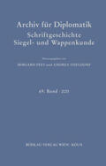Fees |  Archiv für Diplomatik, Schriftgeschichte, Siegel- und Wappen | Buch |  Sack Fachmedien