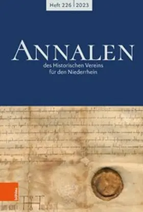 Köln | Annalen des Historischen Vereins für den Niederrhein 226 (2023) | E-Book | sack.de