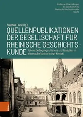 Laux | Quellenpublikationen der Gesellschaft für Rheinische Geschichtskunde | E-Book | www.sack.de