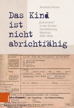 Kinast |  'Das Kind ist nicht abrichtfähig' | Buch |  Sack Fachmedien