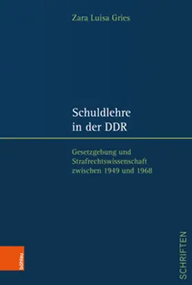 Gries |  Schuldlehre in der DDR | Buch |  Sack Fachmedien