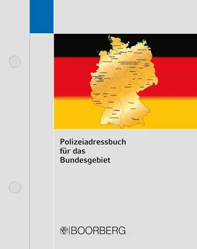  Polizeiadressbuch für das Bundesgebiet, mit Fortsetzungsbezug | Loseblattwerk |  Sack Fachmedien