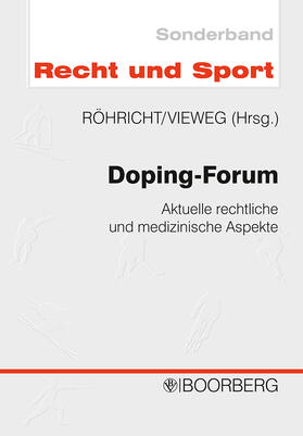 Röhricht / Vieweg |  Doping-Forum | Buch |  Sack Fachmedien