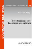 Pielow |  Grundsatzfragen der Energiemarktregulierung | Buch |  Sack Fachmedien