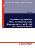 Jäger |  Verfassungsrechtliche Pflicht zur transnationalen Zusammenarbeit | Buch |  Sack Fachmedien