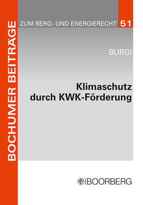Burgi |  Klimaschutz durch KWK-Förderung | Buch |  Sack Fachmedien