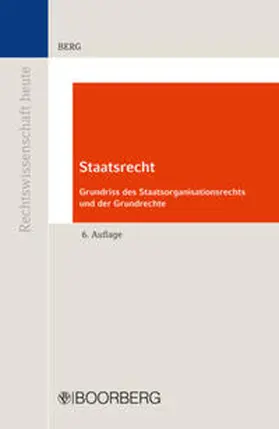 Berg |  Staatsrecht | Buch |  Sack Fachmedien