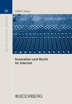Leible | Innovation und Recht im Internet | E-Book | sack.de