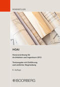 Rohrmüller |  HOAI Honorarordnung für Architekten und Ingenieure 2013 | Buch |  Sack Fachmedien