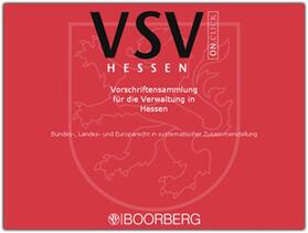 VSV HESSEN ON CLICK | Richard Boorberg Verlag | Datenbank | sack.de
